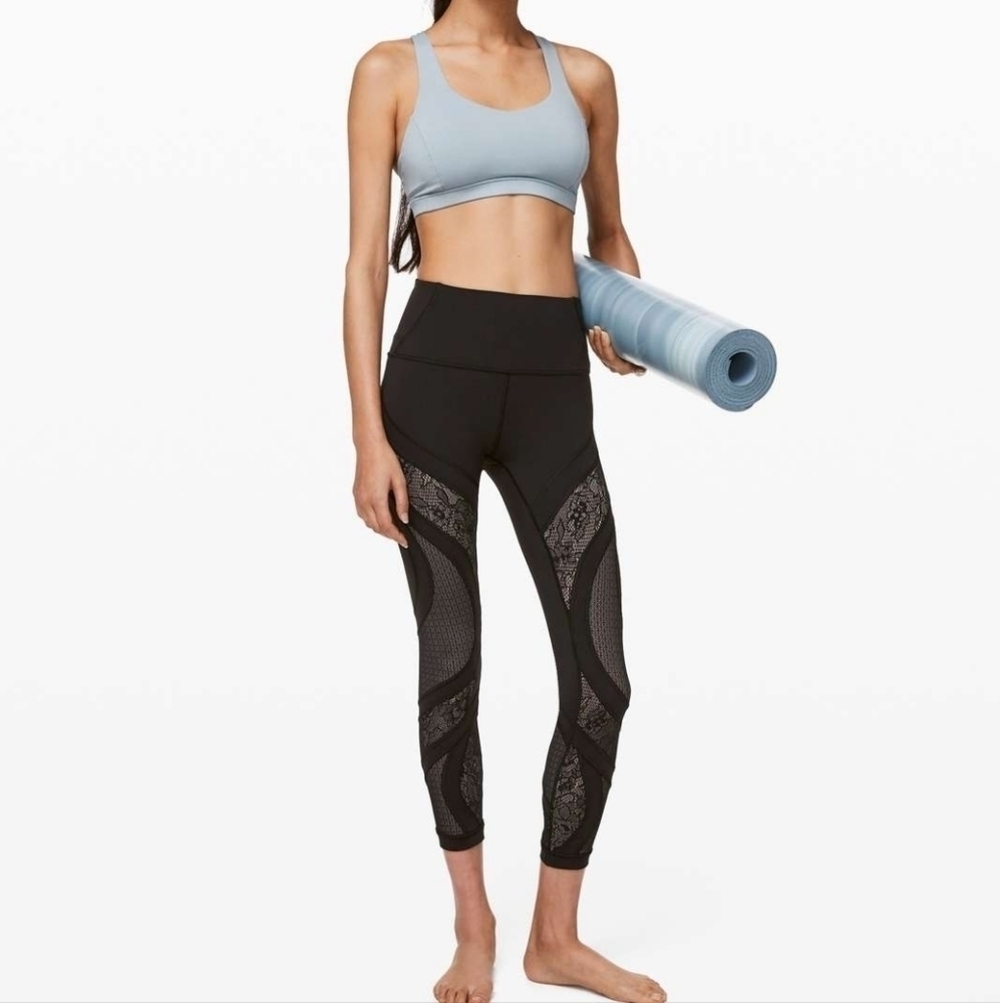 Lululemon Wunder Under High-Rise Tight Lace 25" size 2 in EUC
